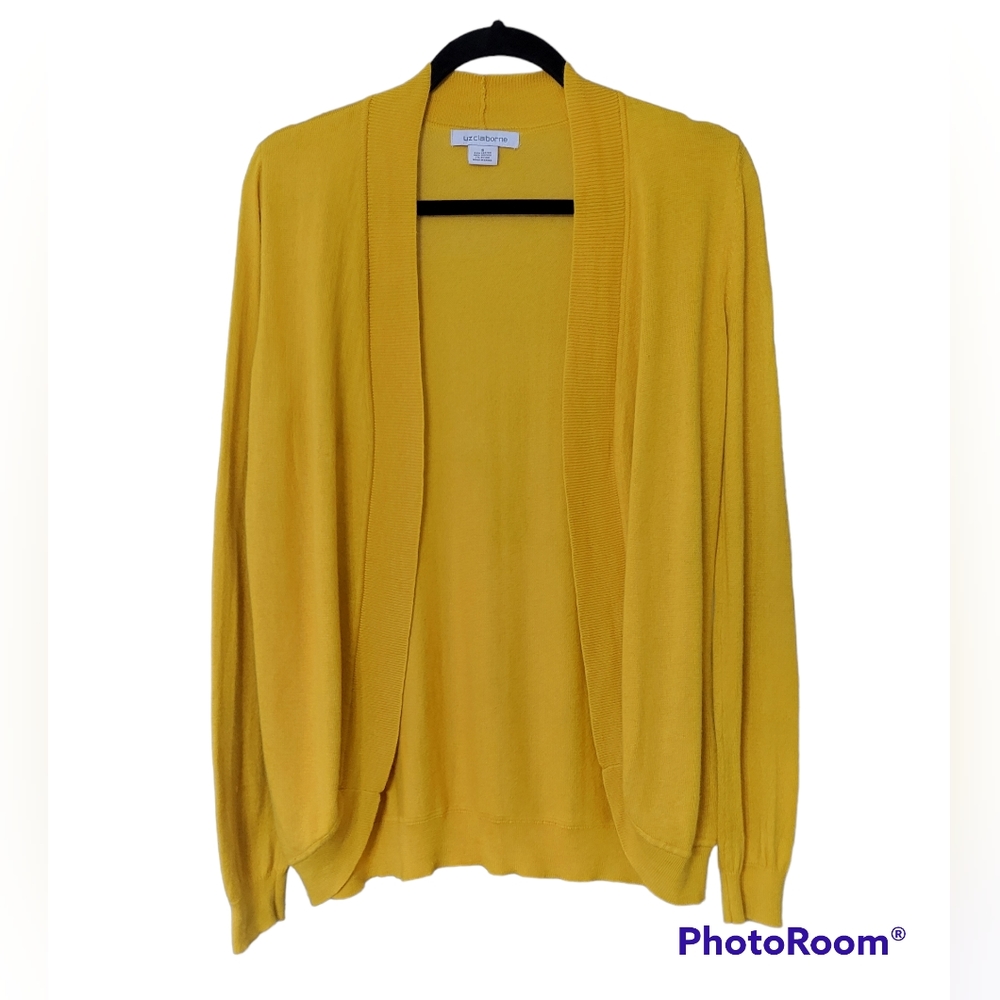 Liz Claiborne small gold cardigan